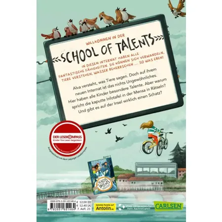 Carlsen Verlag School of Talents 1: Erste Stunde: Tierisch laut!