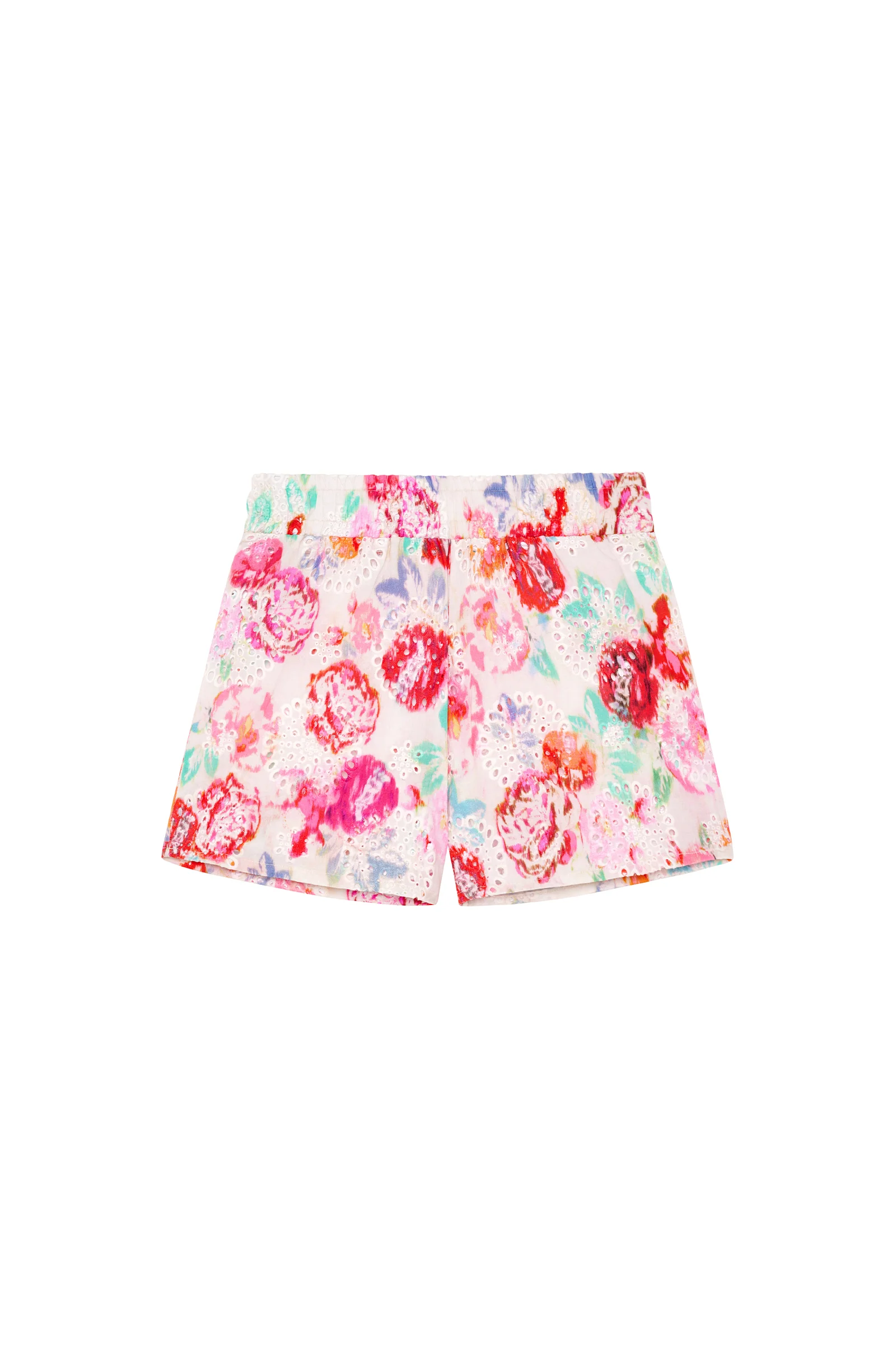 shuna Short ample en broderie Anglaise imprimé Garden