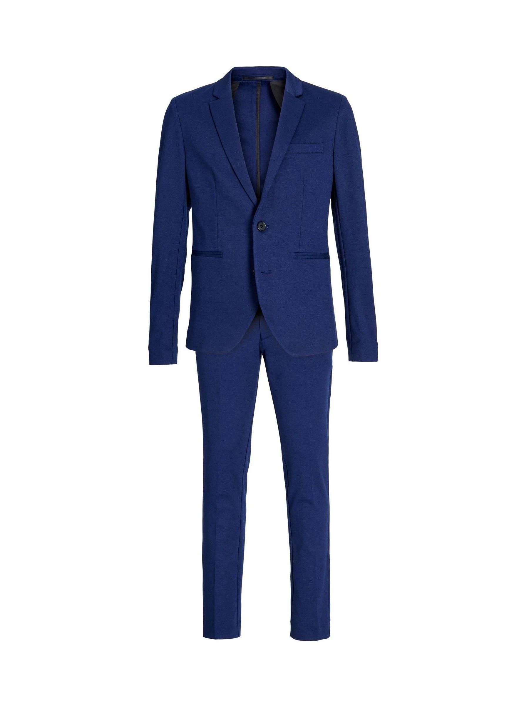 JACK & JONES JUNIOR blauw jersey pak met Broeken en Jack Set