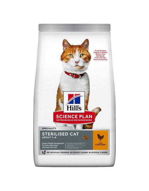 Hill's Feline Adult Sterilised Cat Kip - Kattenvoer