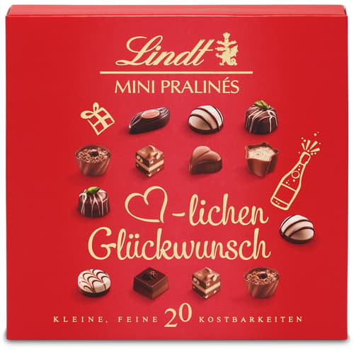 Lindt Mini Pralinés Geburtstag