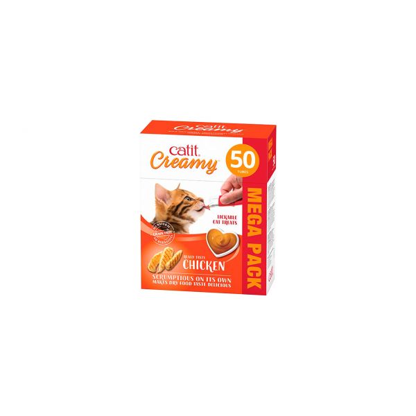 Catit Creamy Frango E Fígado 50X 10 G