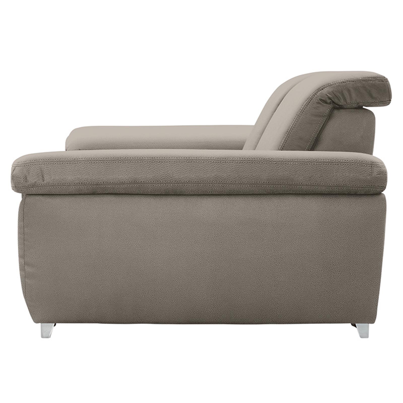 polsterpower 2,5-Sitzer Boxspringsofa - Holiday alu - Basismodell