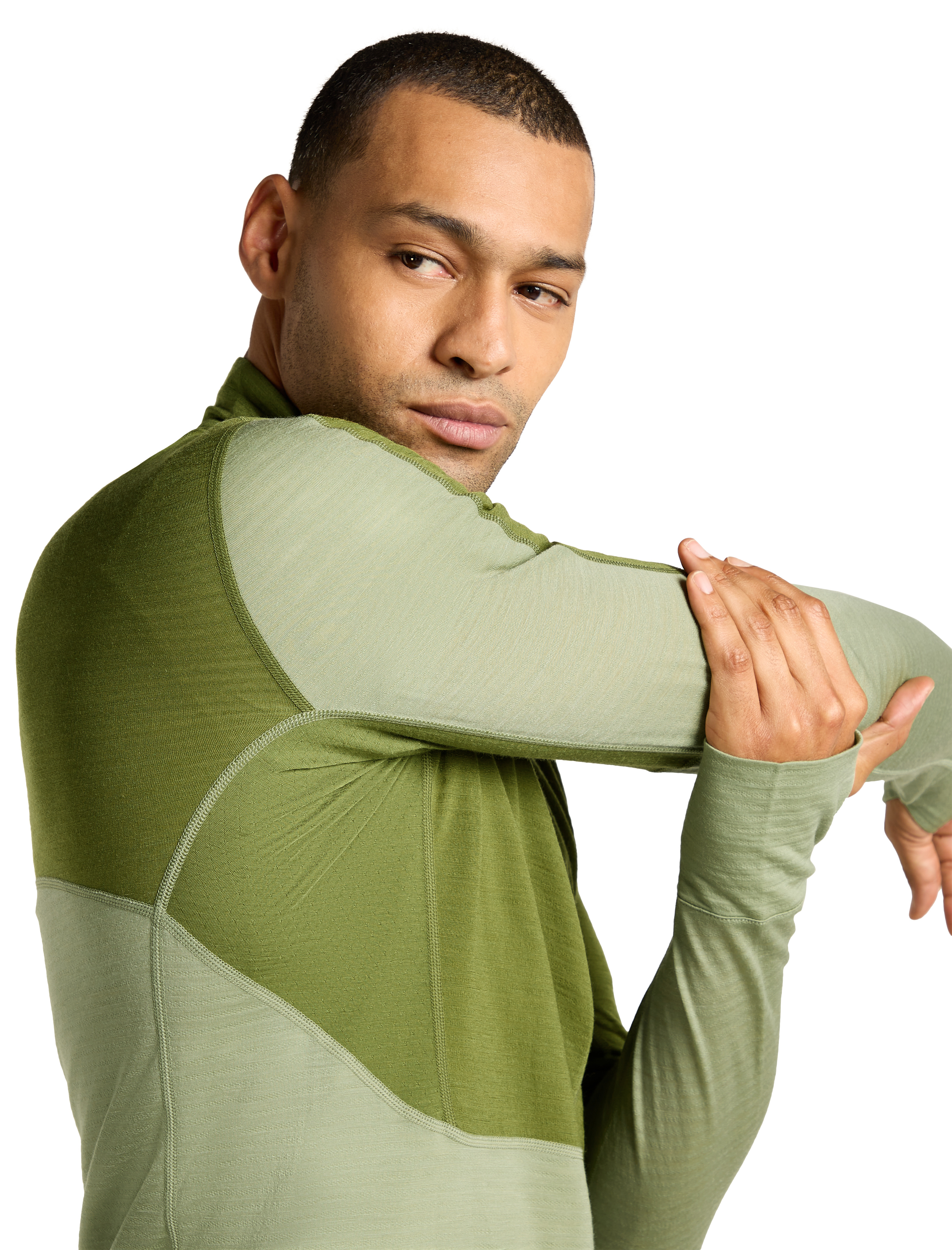 M Merino 200 RealFleece Descender LS Half Zip