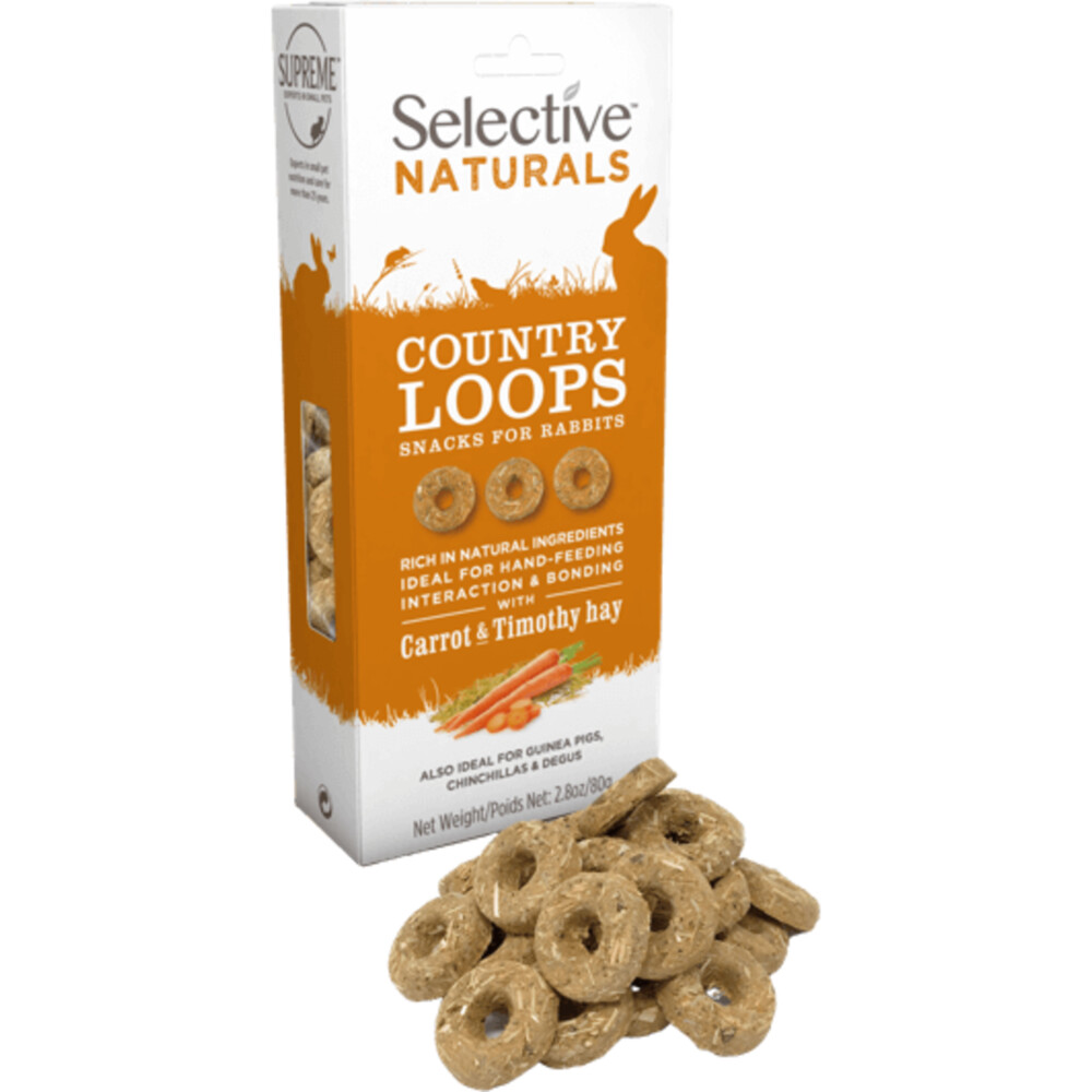 Supreme Selective Naturals Snack Country Loops80 gr