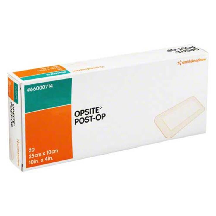 Opsite Post OP 25x10cm Verband, 20X1 St