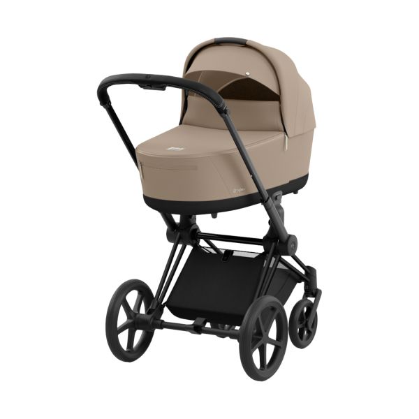 Cybex Priam 4 Kinderwagen 2-in-1 - Matt Black - Sepia Black
