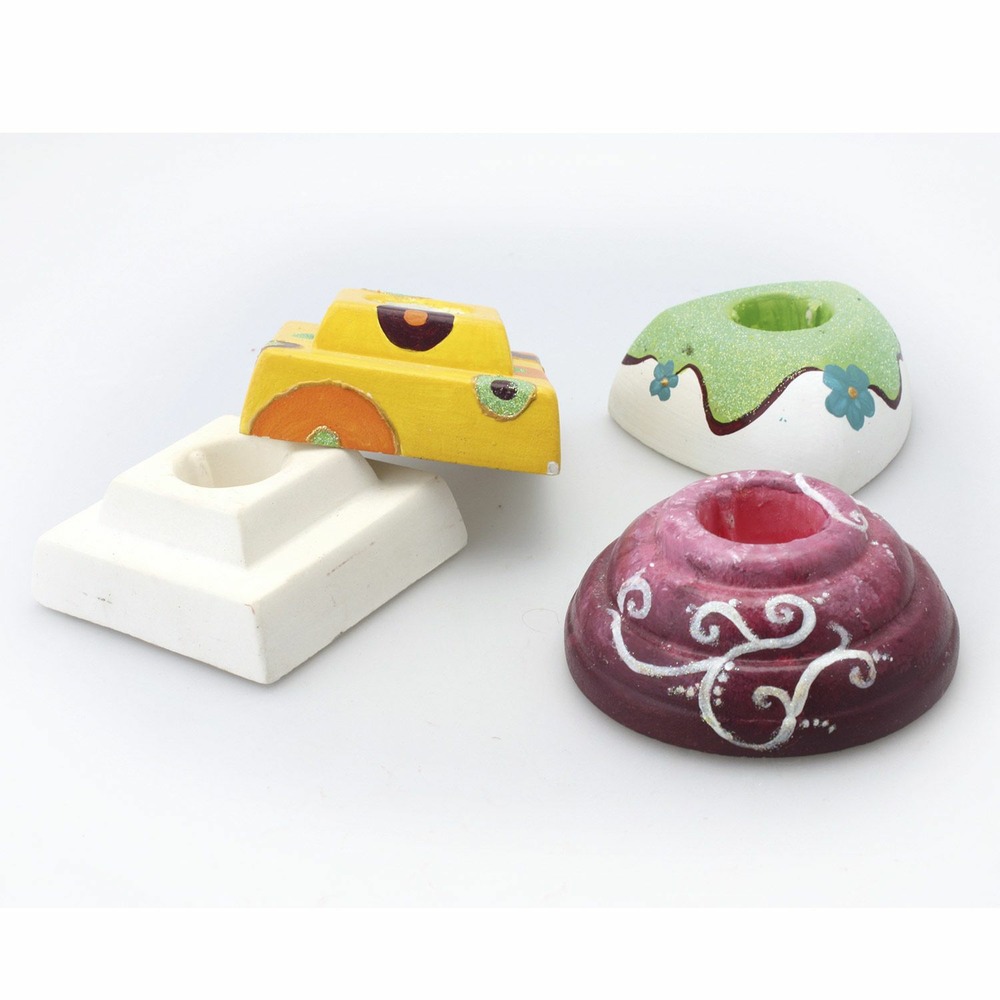 Moule 3 bougeoirs fantaisie 6 cm