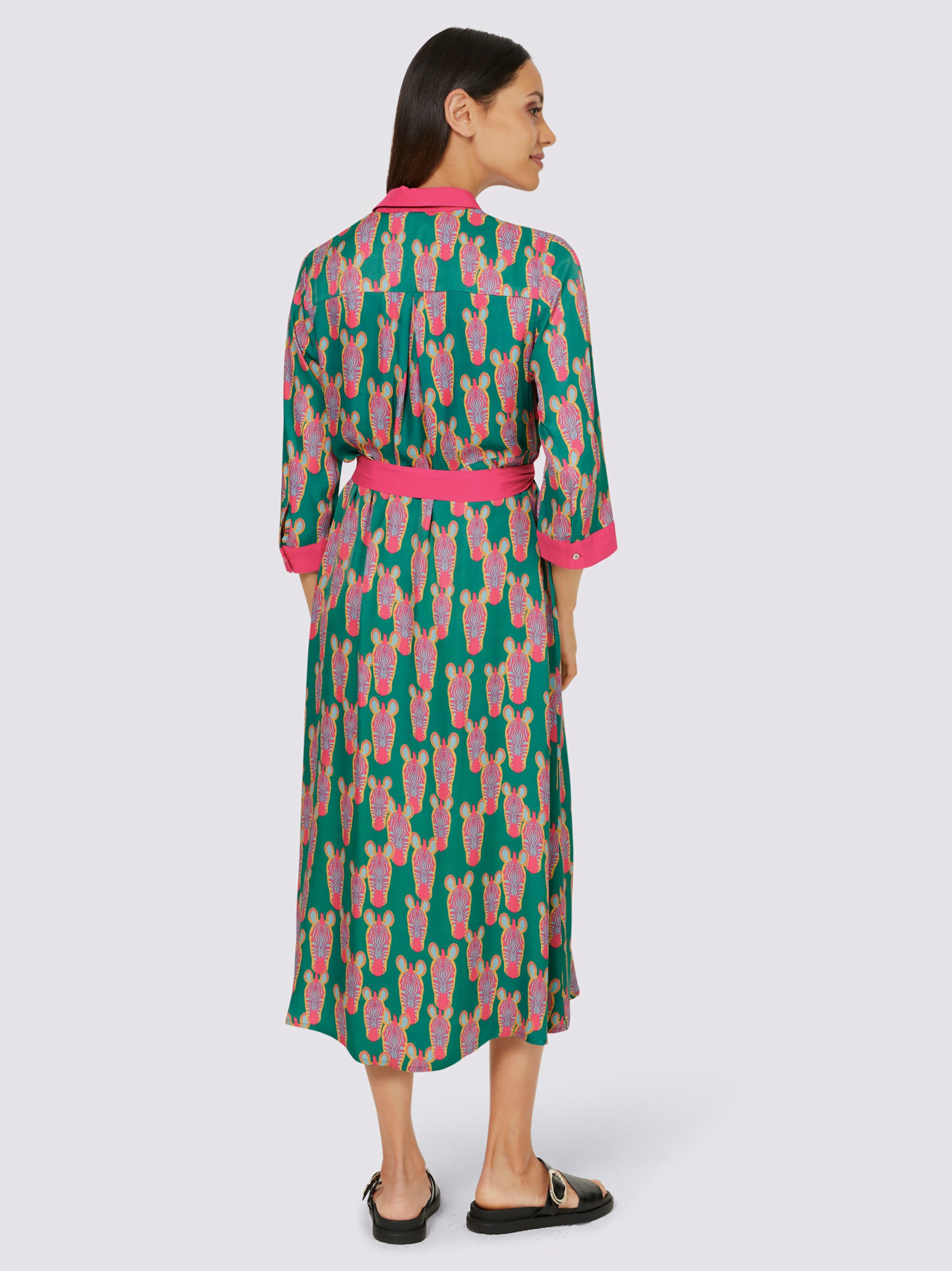 Druck-Kleid