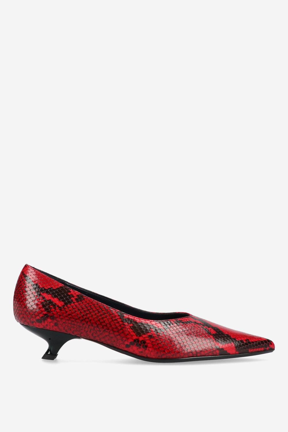 Earned It pitone leather pumps