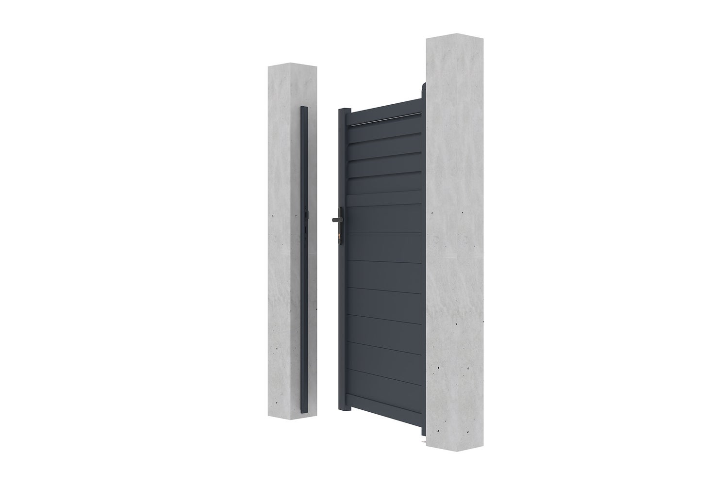 Aluminium tuinpoort 1m CARPATIA 100P180