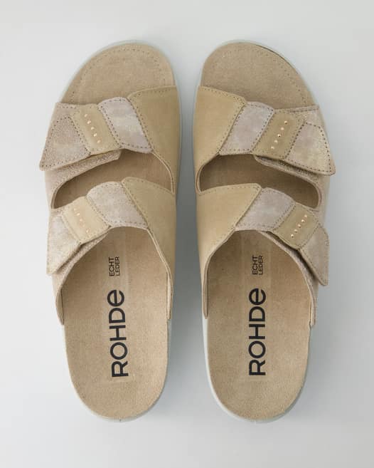 Rohde Latina Pantoletten in Beige