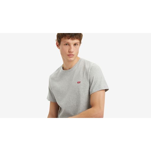 Levi's Original Housemark T-shirt, Mid Tone Grey Heather Jersey, XL
