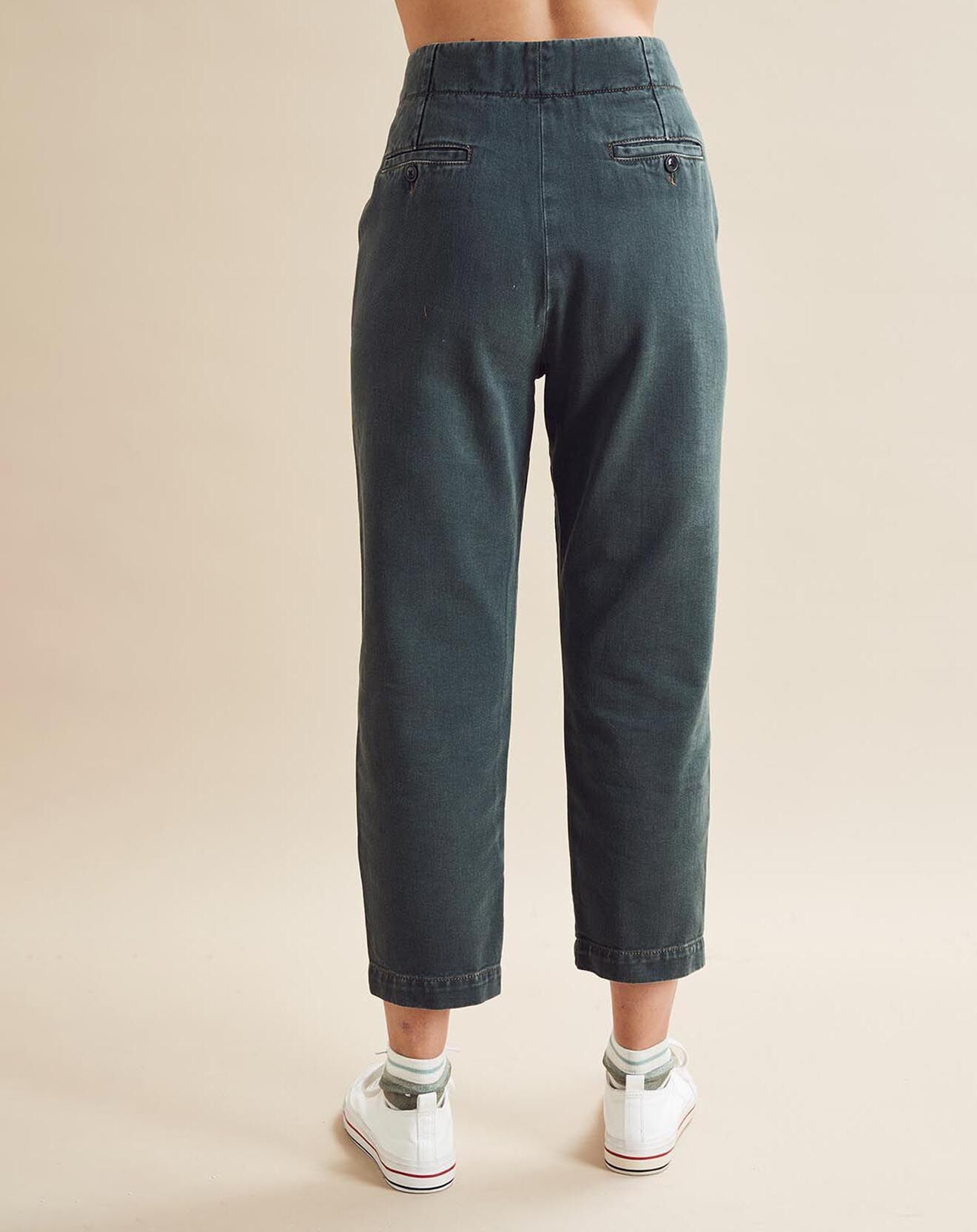 Chloé Stora Jean Patt vert