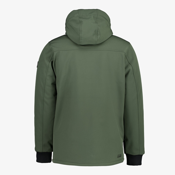 Kjelvik gewatteerde heren softshell jas groen