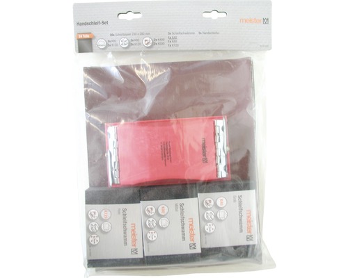 24-delige handschuurmachineset