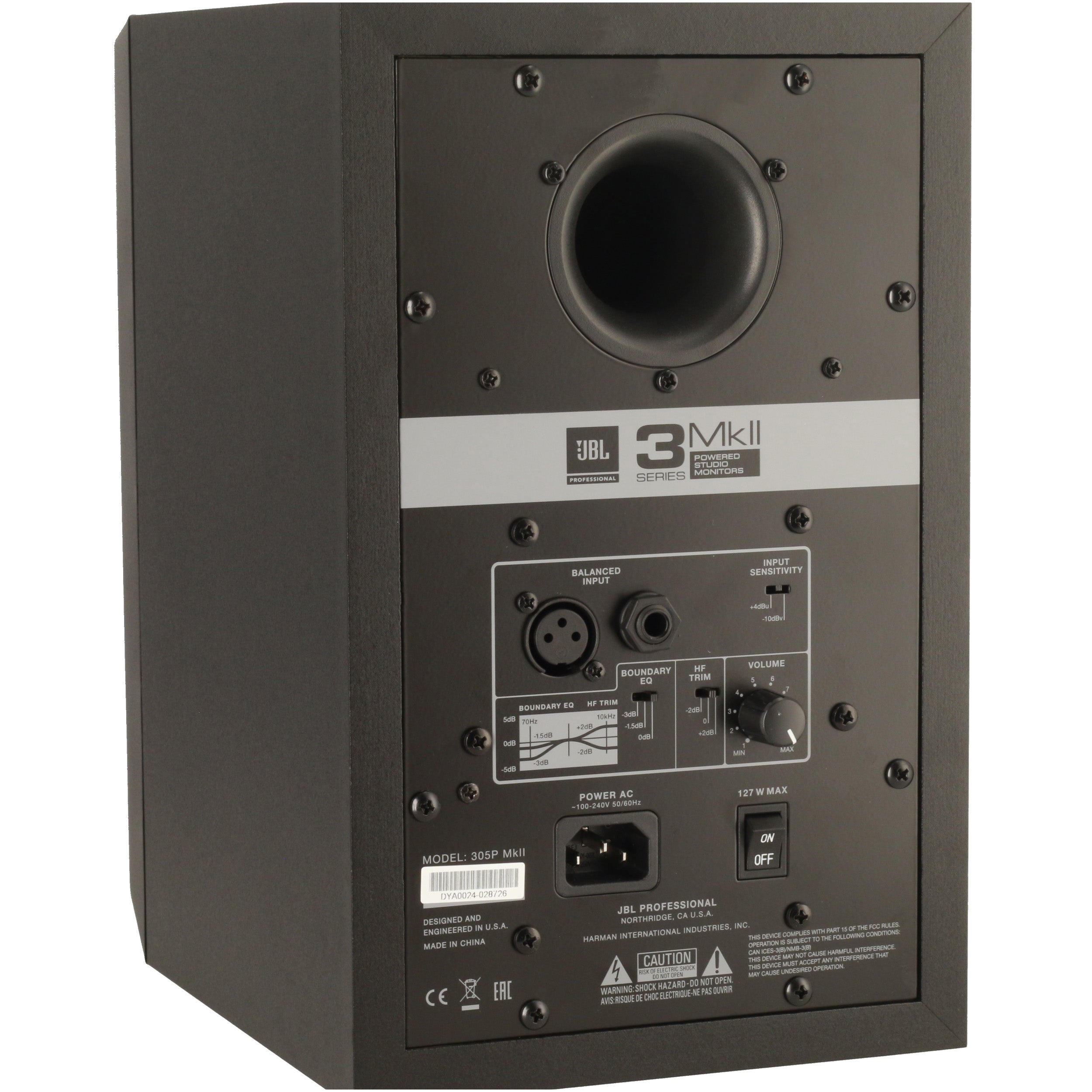 JBL 305P MKII actieve studiomonitor (per stuk)