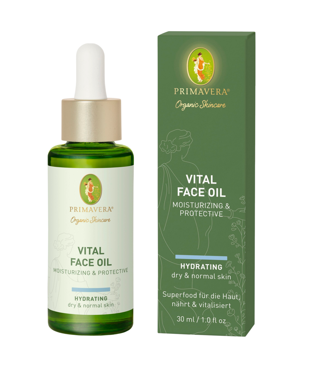 PRIMAVERA  Vital Face Oil Moisturizing & Protective, 30 ml
