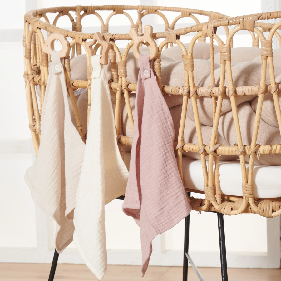 Nordic Coast Company Kuscheltuch Stern Natur