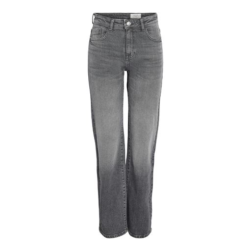 Noisy May Yolanda Wide Jeans, Dark Grey Denim, W31/L32