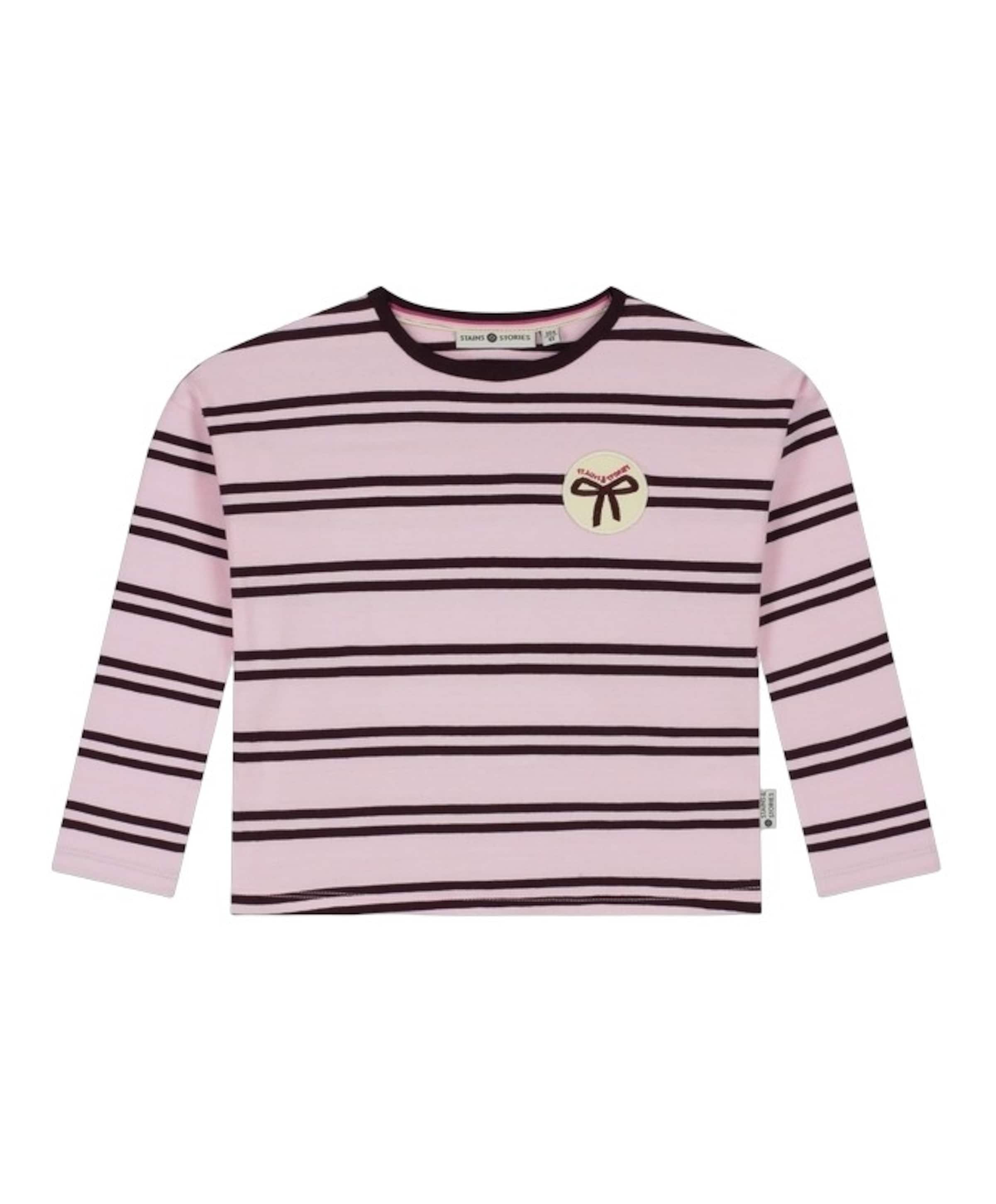 Stains & Stories Meisjes longsleeve roze