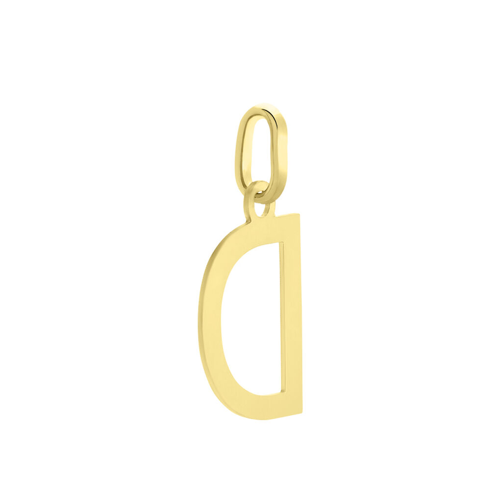 Pendentif Ionia Lettre Or Jaune