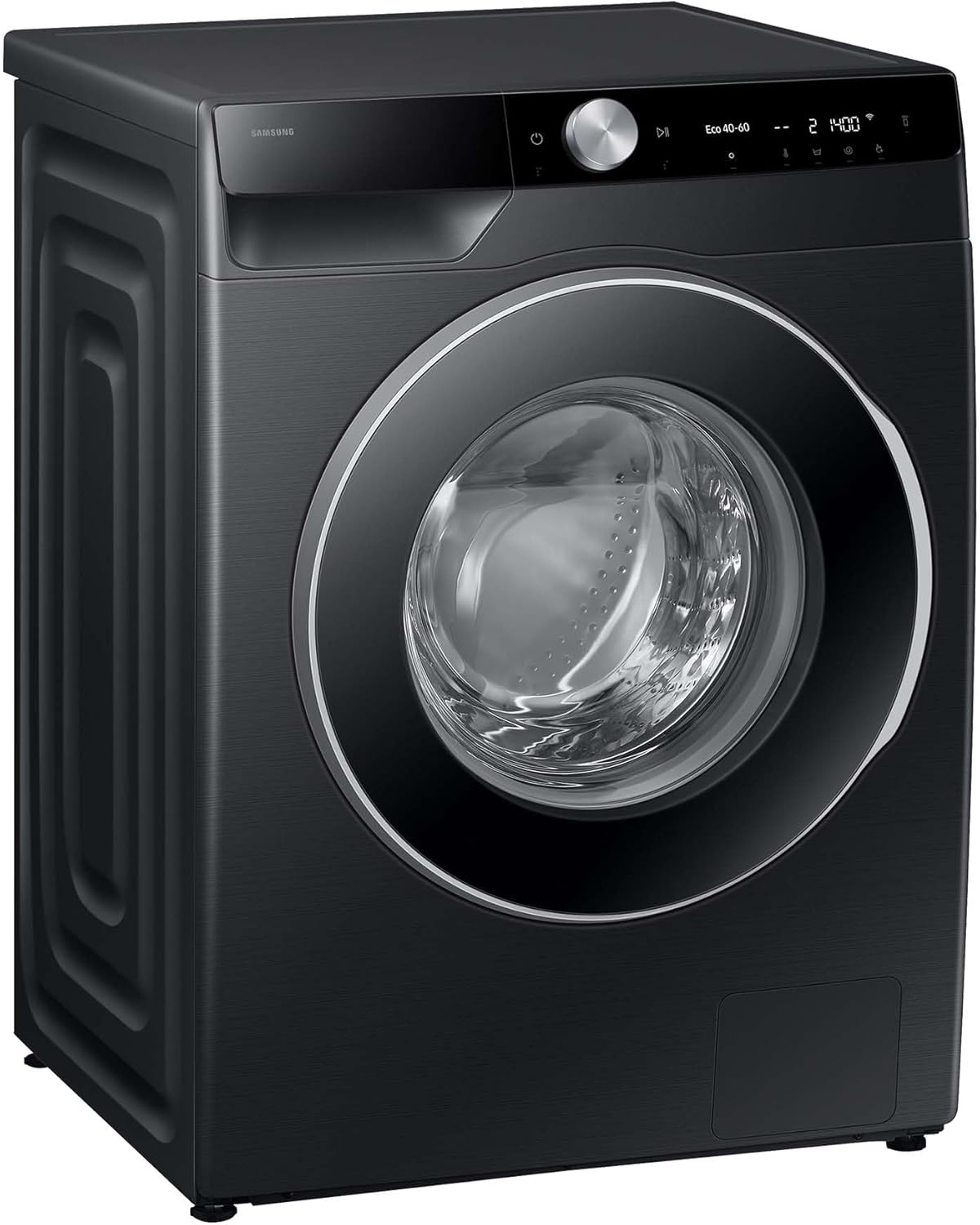 Samsung WW11DG6B85LBU2 Waschmaschine, 11 kg, 1.400 U/min, Extra energiesparend, EEK: A (-10%), AI Ecobubble, AI Wash, SuperSpeed 39 Min, AI Control, Schwarz