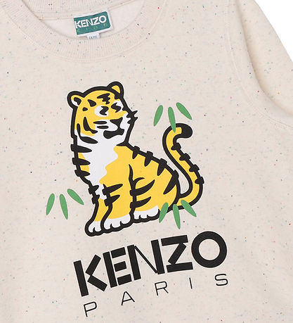 Kenzo Sweatshirt - Korbgeflecht m. Tiger