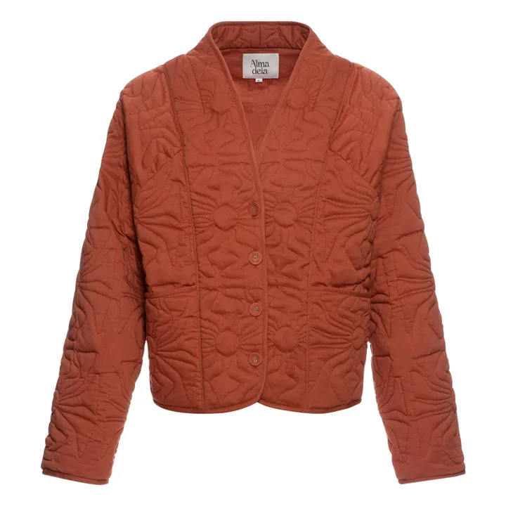 Alma Deia Veste Matelassée en Coton Bio | Sienne