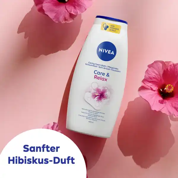 Care & Relax Pflegendes Schaumbad