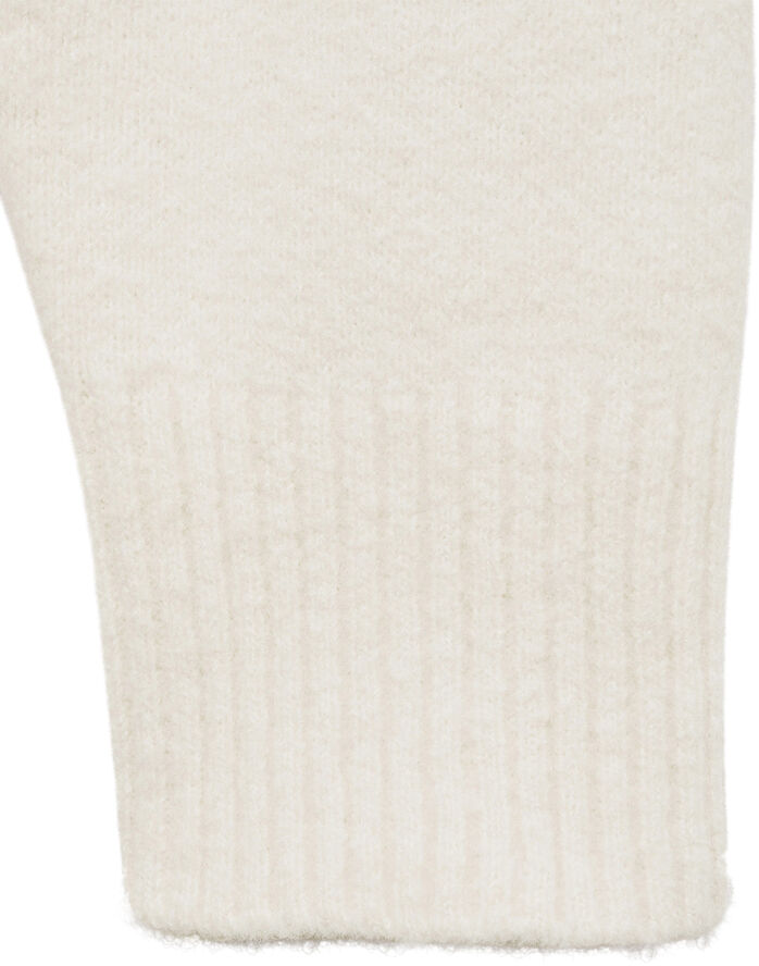 MANGO Oversized V-neck sweater Light beige