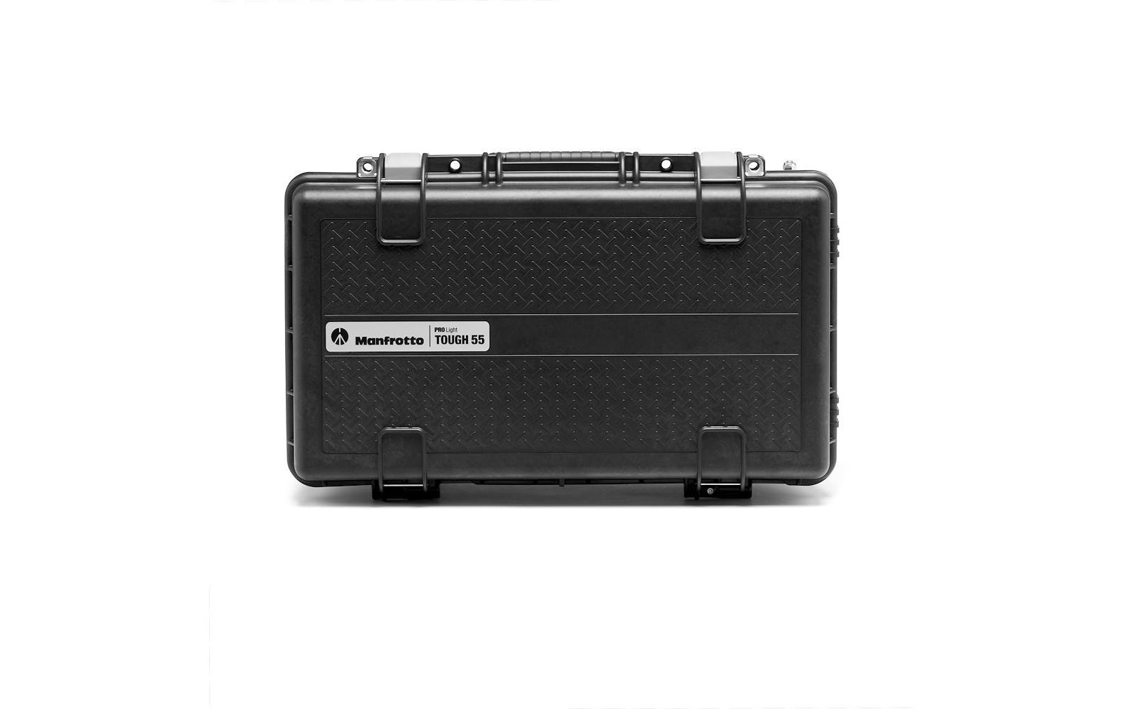 Koffer PRO Light Tough TH-55 Schwarz<br>Strapazierfähiger, leichter Schalenkoffer