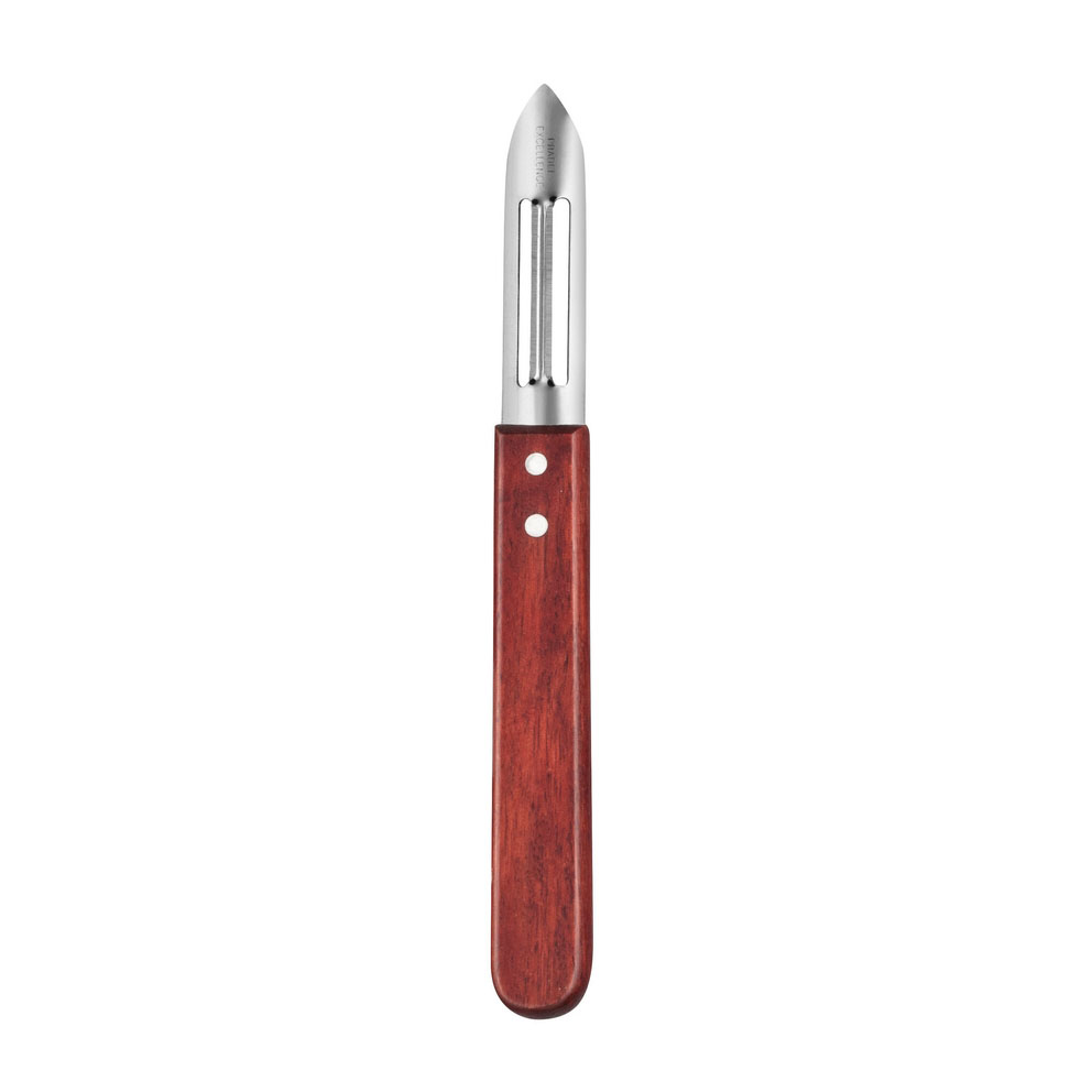 Éplucheur à légumes manche bois H 16cm