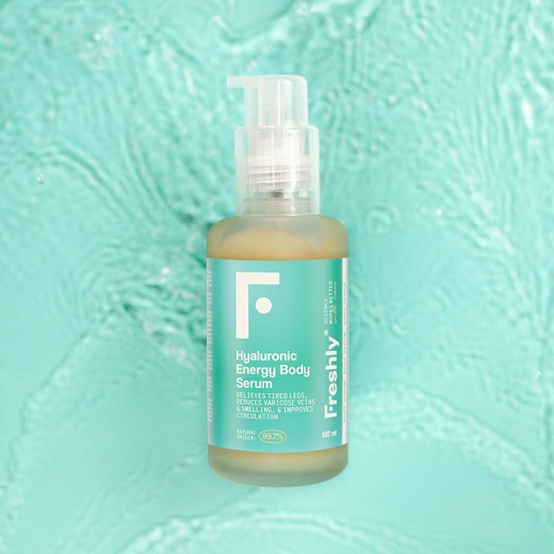 FRESHLY  Gel Pernas Cansadas - Hyaluronic Energy Body Serum - 100ml