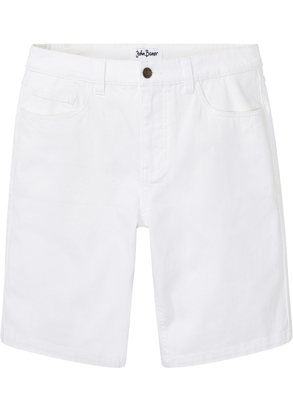 Bermuda en jean extensible, Classic Fit