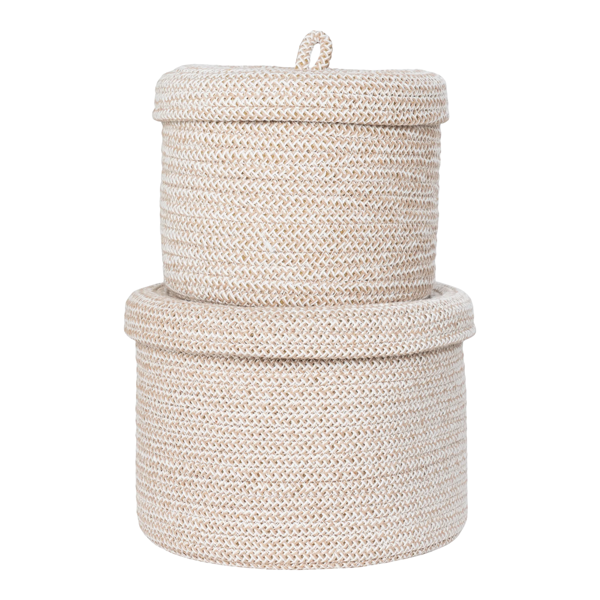 Artichok Camille Katoene Manden Set van 2 - Beige