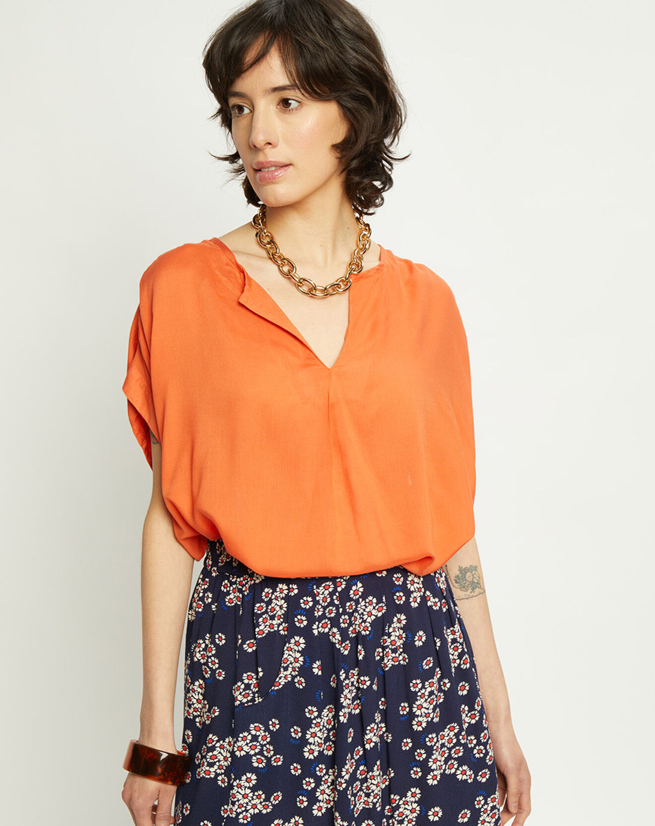 Harris Wilson Top Damis orange