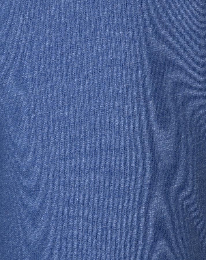 Sweat-Langarmkleid HIPPEL LOOKING SHARP in blau melange