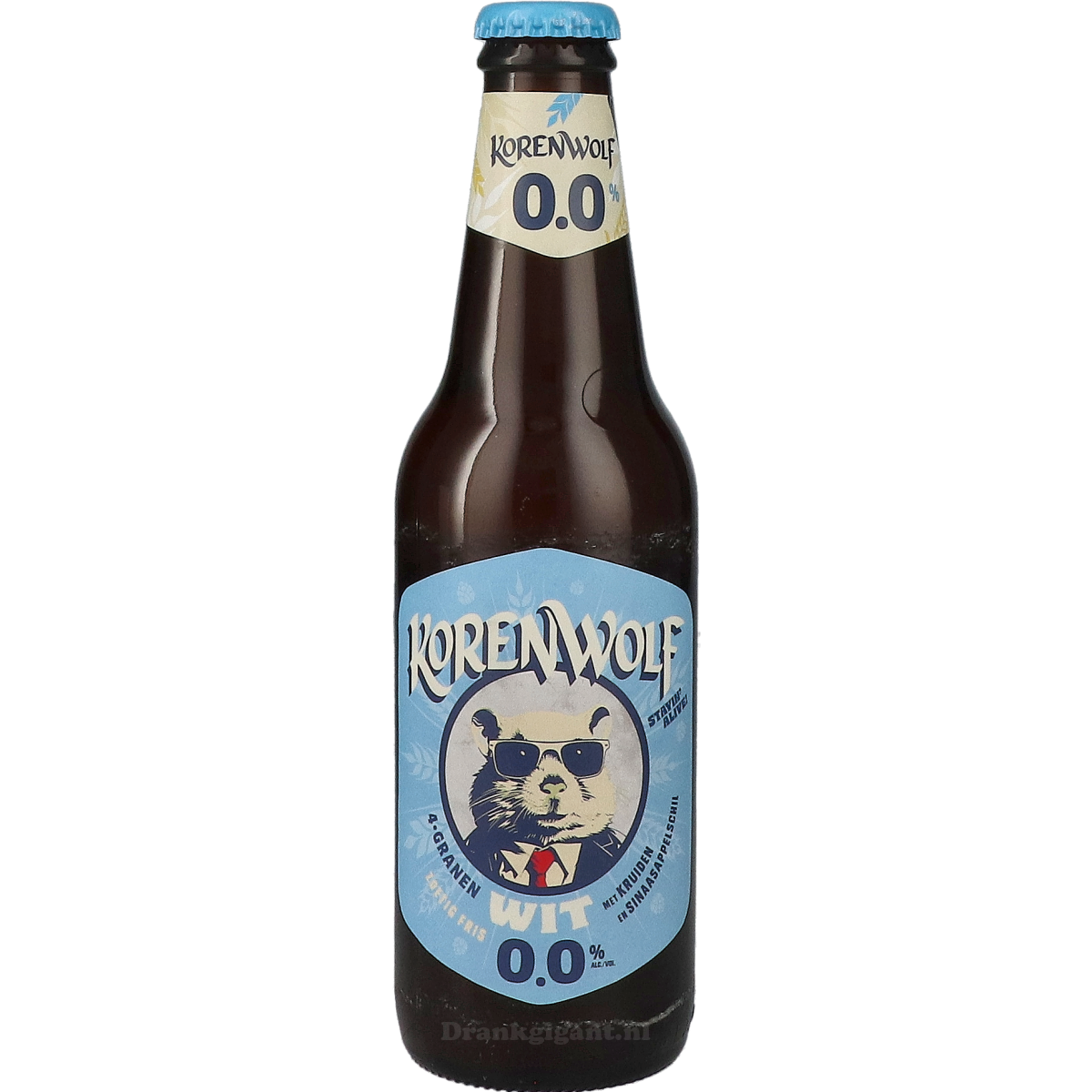 Gulpener Korenwolf Wit Alcoholvrij 30 cl