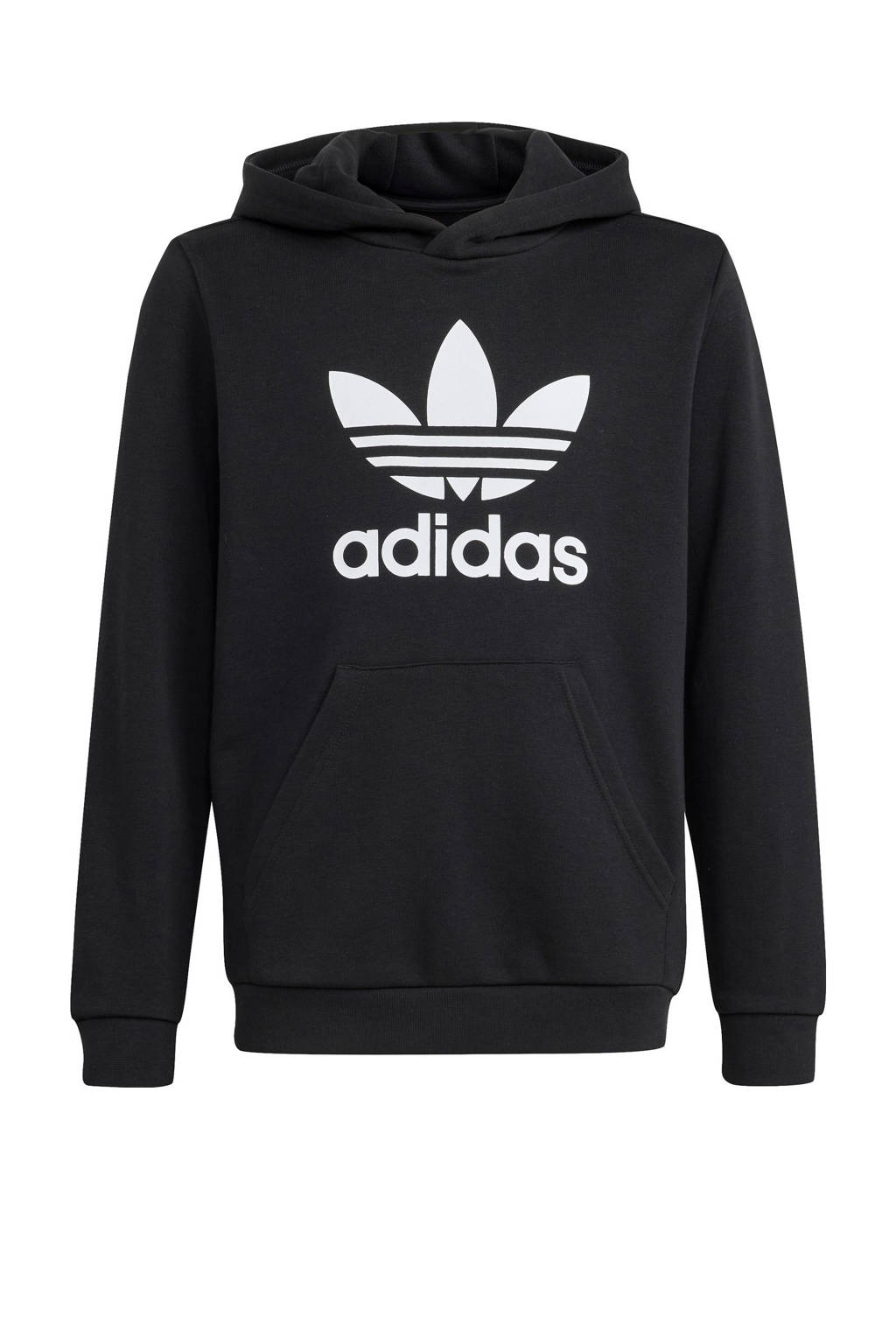 adidas hoodie Trefroil zwart