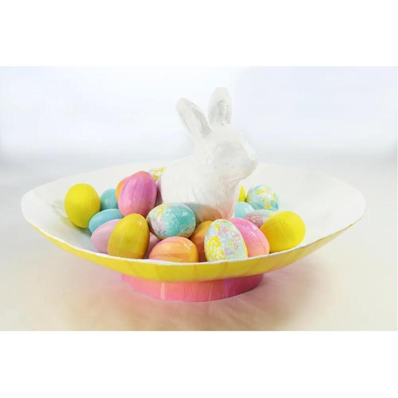 Sachet de 5 oeufs à suspendre 4x11x15cm - Kraft