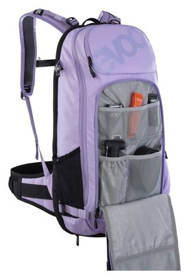 Sac à Dos avec Protection Dorsale Evoc FR Trail E-Ride 20L Violet