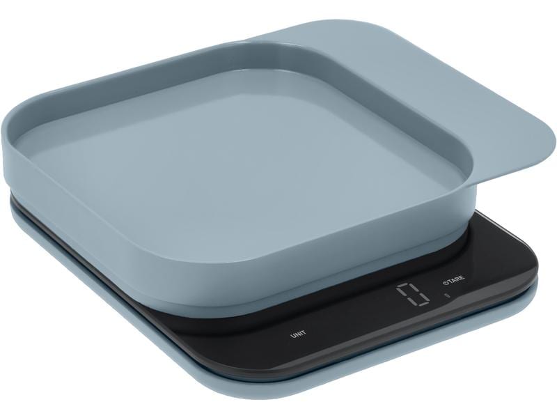 Rosti Küchenwaage Mensura Blau Digitale Küchenwaage