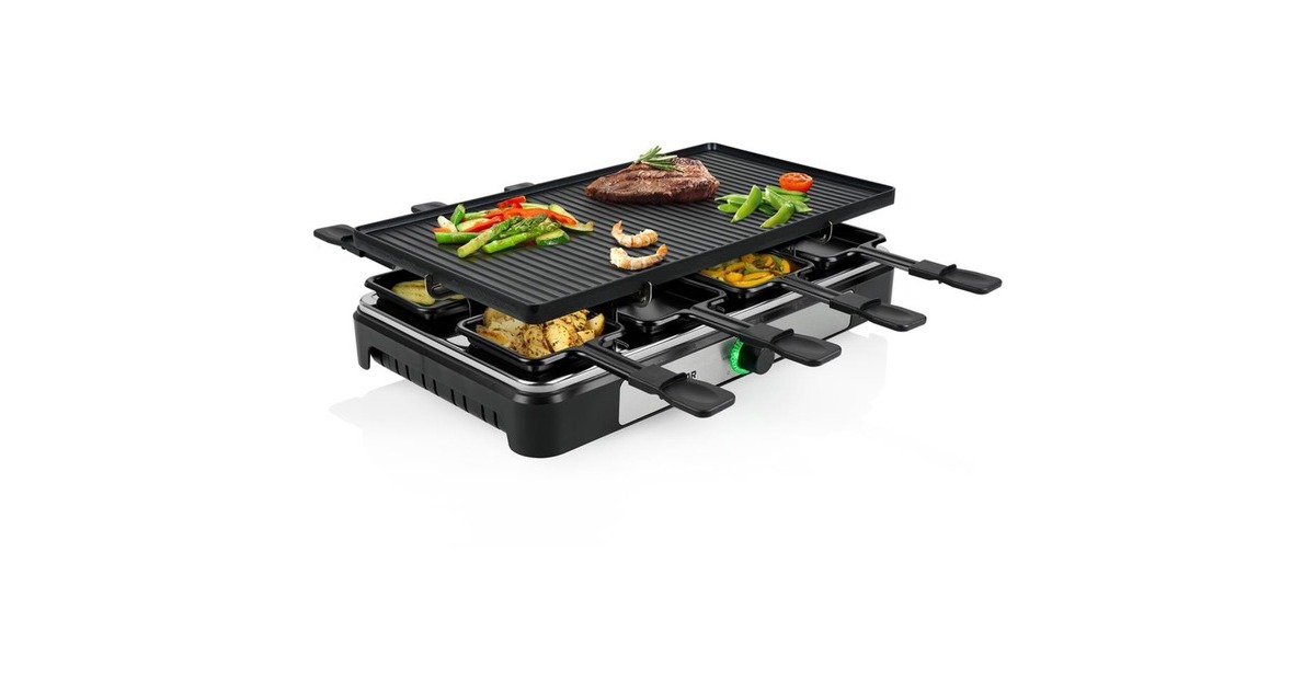 TristarRA-2748 Raclette 8 gourmetstel  (Zwart)