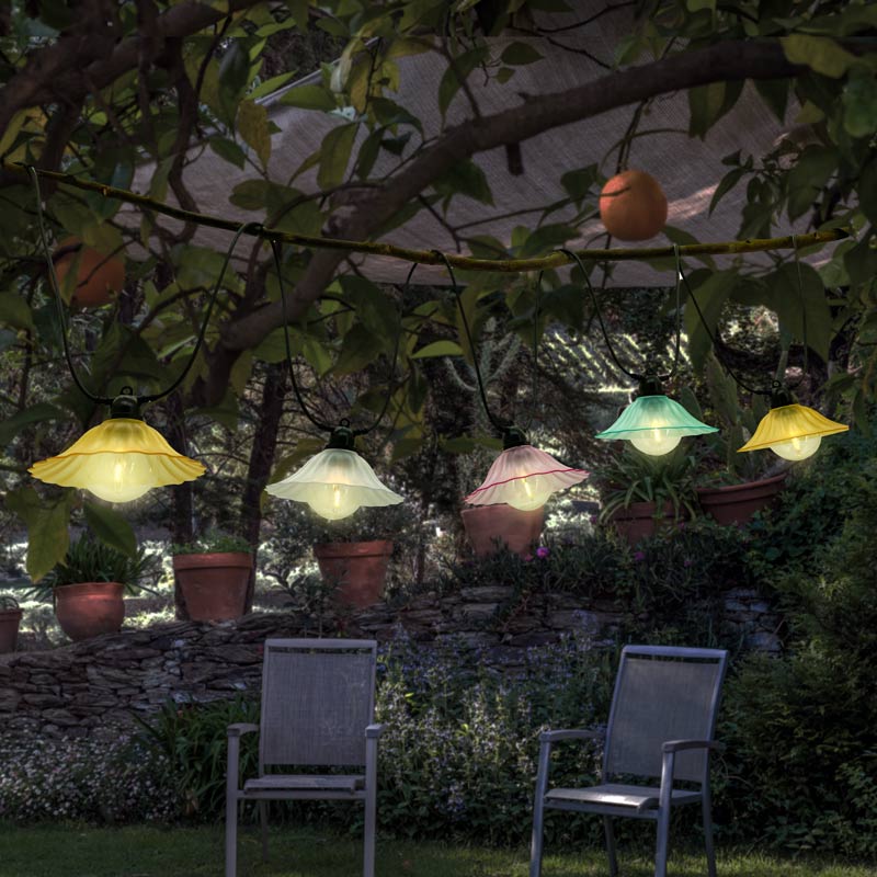 Guirlande lumineuse 10 fleurs LED