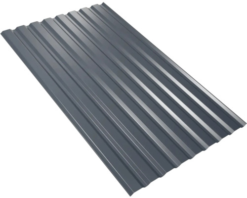 PRECIT trapeziumvormig wandpaneel W35LA Diepzwart RAL 9005 Vaste breedte 1135 mm x dikte 0,5 mm (verkocht per meter van 150 tot max. 900 cm)