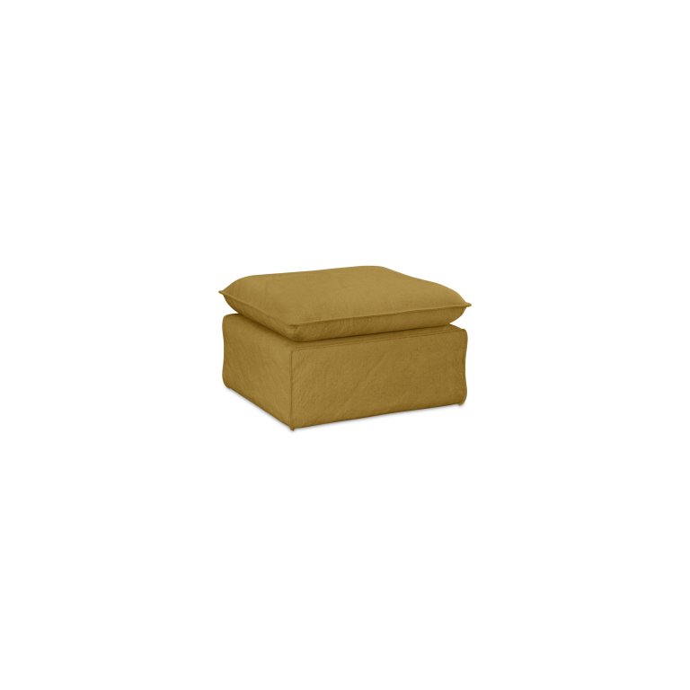 HKliving Nomad hocker Linen, Army Green