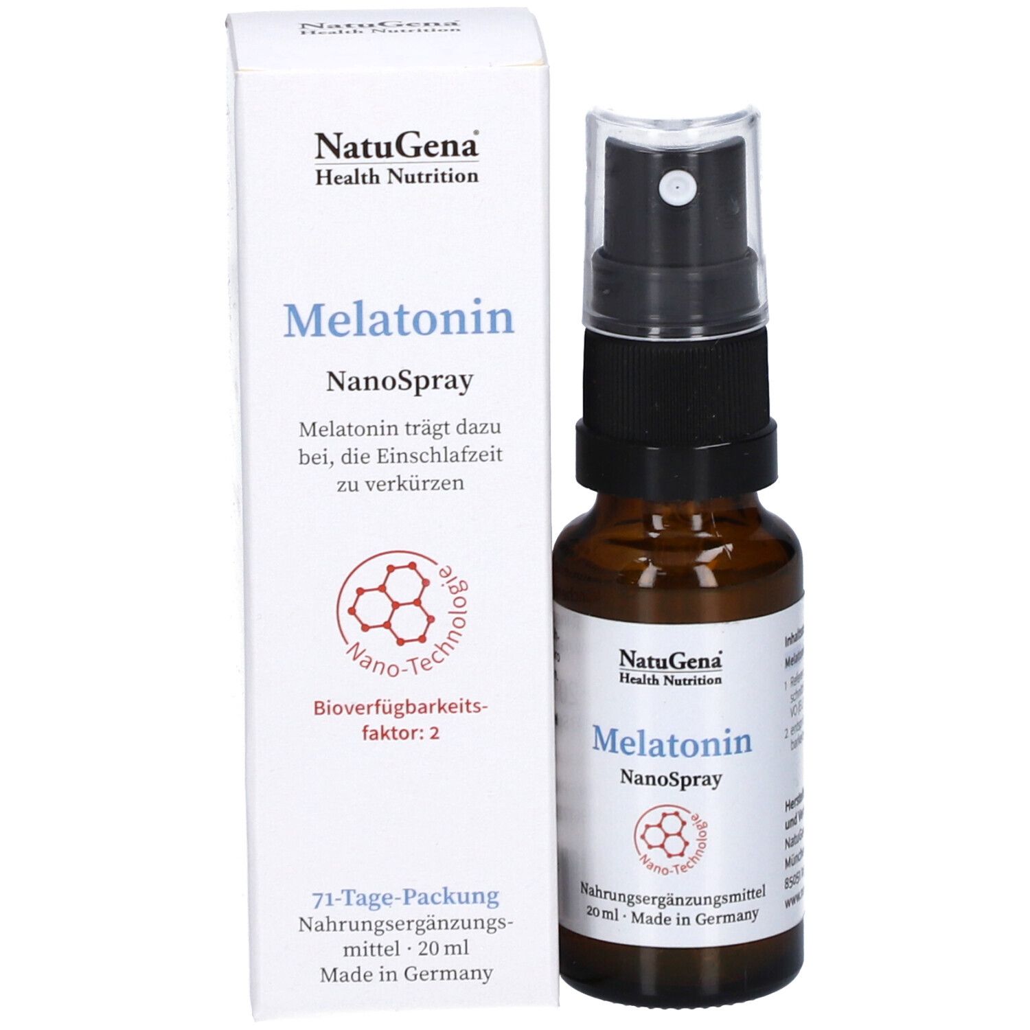 NatuGena® Melatonin NanoSpray