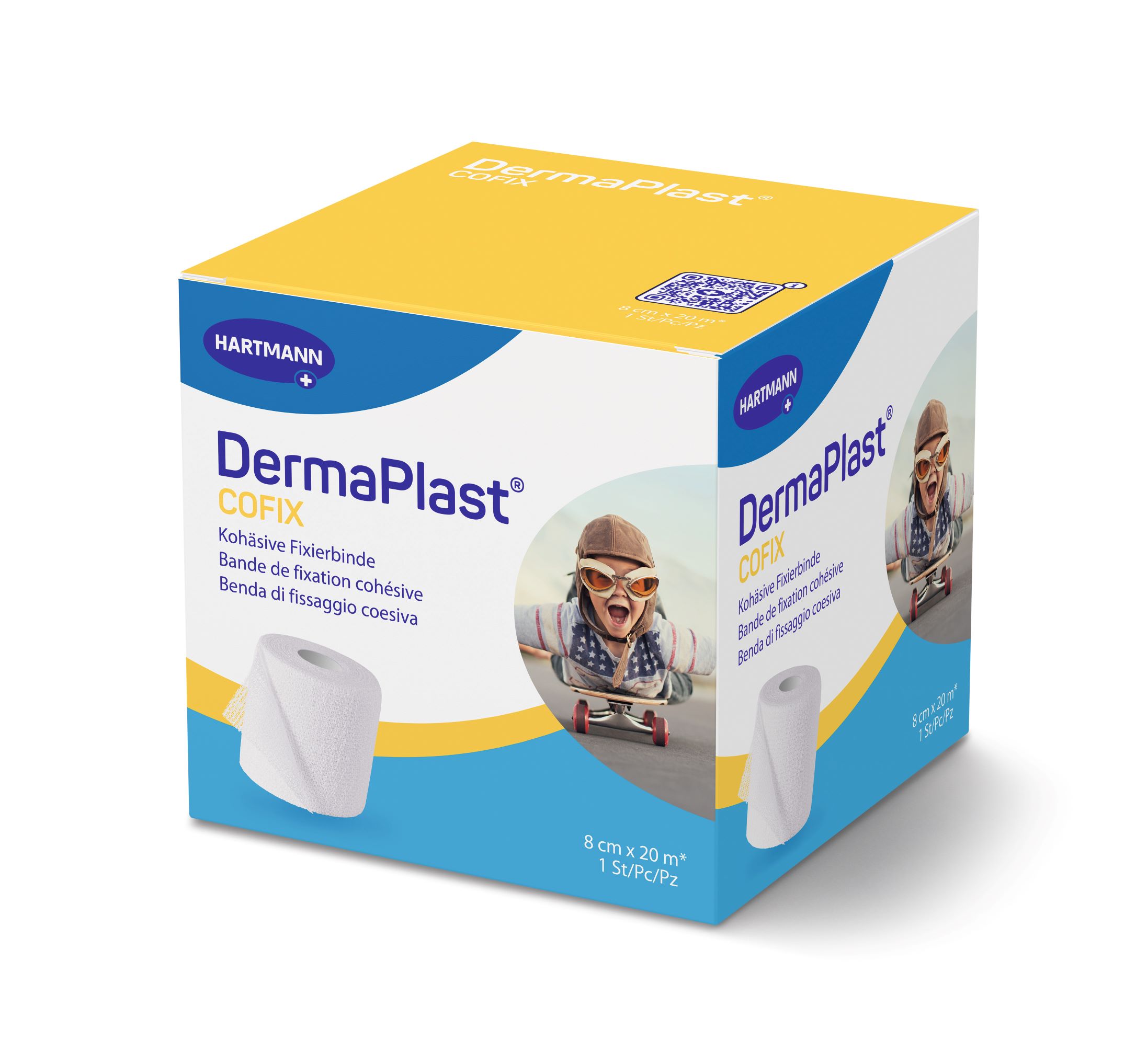 DERMAPLAST CoFix 8cmx20m weiss 1 Stk