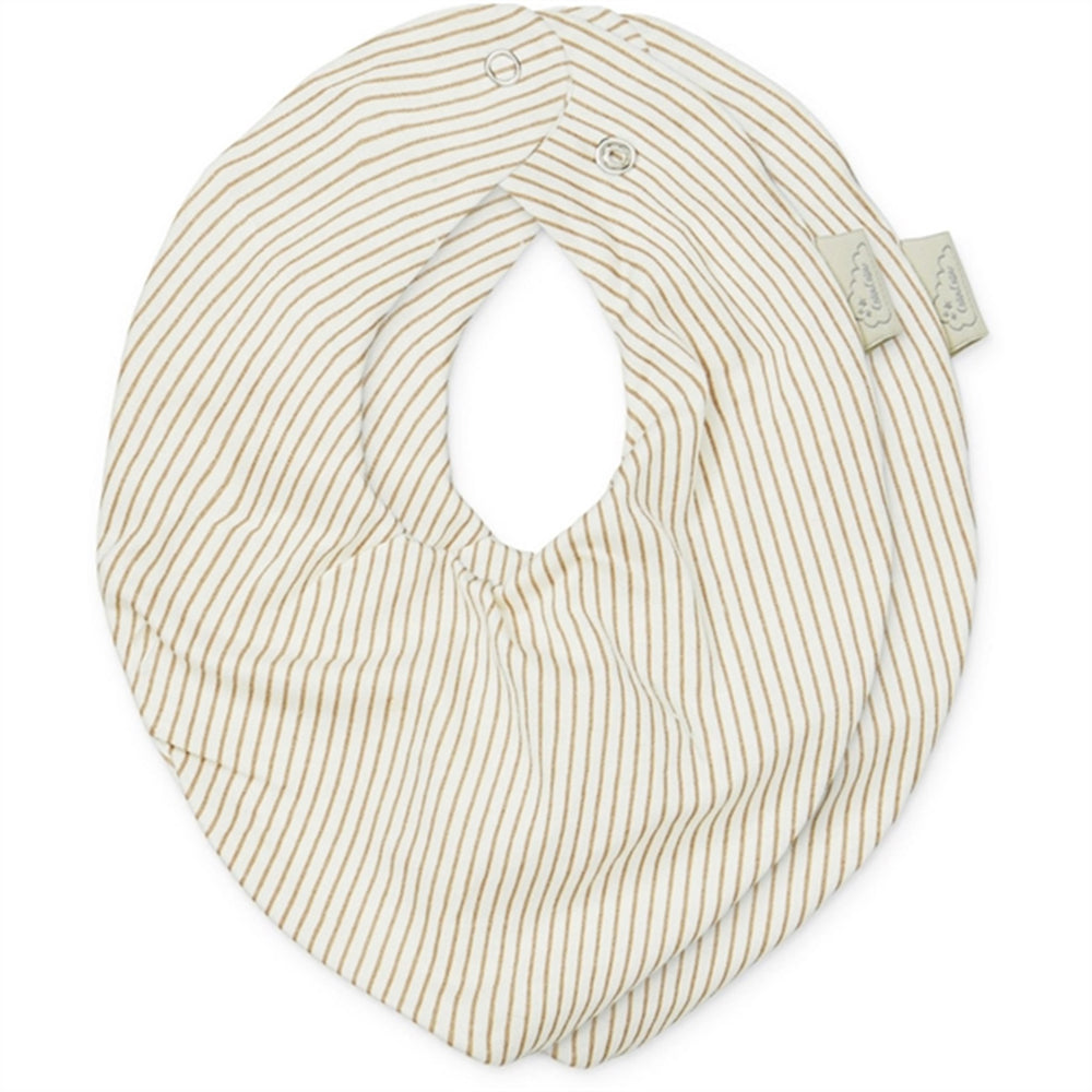 Bandana Savlesmæk 2-pak Classic Stripes Camel